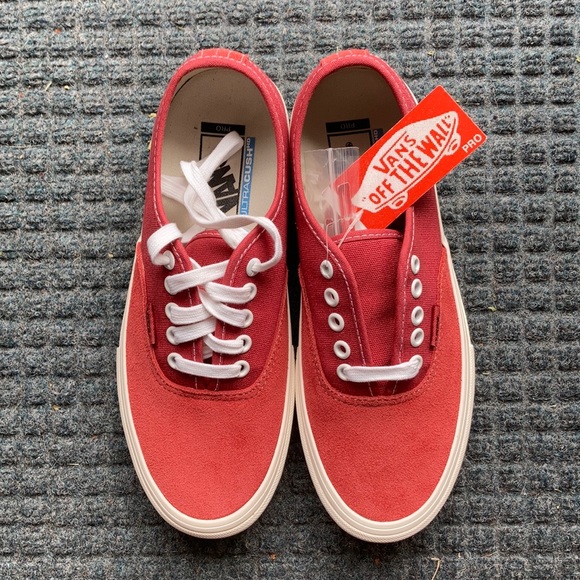 vans authentic pro mineral red